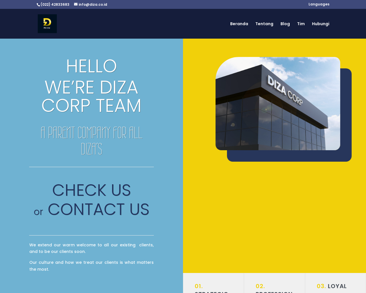 Diza Corp - at Your Service